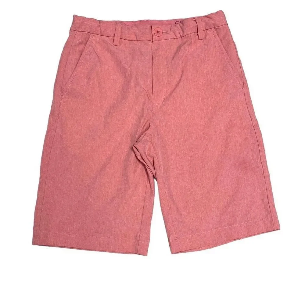 Vineyard Vines Jetty Red Performance Shorts Size 14